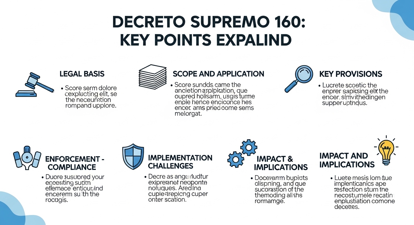 Key Points of Decreto Supremo 160 Explained